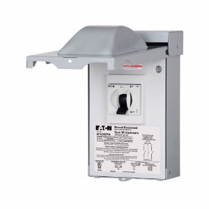 EATON DPU362RA Klimaanlagen-Trennschalter, dreiphasiger Schalter, 60 A, 240/480 V, 10 Kaic | BJ2LKG