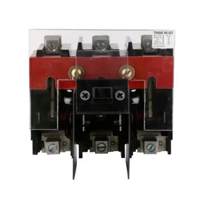 EATON DS26U Panel Mounted Disconnects, Type Ds Disconnect Switch, 60A, 600 Vac, 250 Vdc, Three-Pole | BJ2MPV