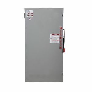 EATON DT225UGK Heavy Duty Double-Throw Non-Fused Safety Switch, 400 A, Nema 1, Painted Steel | BJ2MYG
