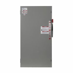 EATON DT364UGK Heavy Duty Double-Throw Non-Fused Safety Switch, 200 A, Nema 1, Painted Steel | BJ2NXN