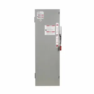 EATON DT362FGK Heavy Duty Double-Throw Safety Switch, 60 A, Nema 1, Painted Steel, Class H Fuses | BJ2NRZ