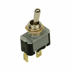 EATON E10T115AP E10 Toggle Switch, Single-Pole, On, None, Off, 0.563 Inch Lever, Spade, Single-Throw | BJ2PZY