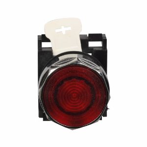 EATON E22HV9X4 Pushbutton, St And ard Actuator Lens, Inc And escent, Indicating Light, Amber, 24 V | BJ2QGK