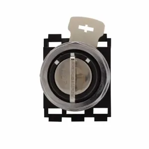 EATON E22KBG7RR Pushbutton, 22.5 Mm, Non-Metallic Heavy-Duty, Cam 1, Nema 3, 3R, 4, 4X, 12, 13 | BJ2QHF