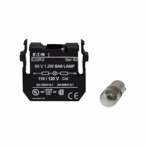 EATON E22R2 Pushbutton, Light Unit For Illuminated Device, Non-Metallic Heavy-Duty, Inc And escent | BJ2QQM