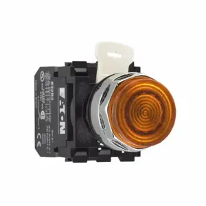 EATON E22T9 Pushbutton, 22.5 Mm, Non-Metallic Heavy-Duty, 25 Mm, Nema 3, 3R, 4, 4X, 12, 13 | BJ2QQL