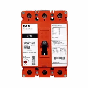 EATON E2FM150TMU62 E2 Mining Complete Molded Case Circuit Breaker, F-Frame, E2Fm | BJ2TAP