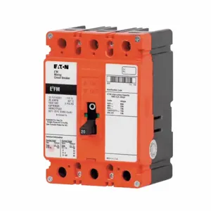 EATON E2FM150UM Molded Case Circuit Breaker, 1000Y/577 VAC | BJ2TAE