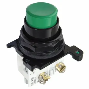 EATON E34EB3-51X Non Illuminated Push Button, 30mm Size, Momentary Push, Green, 1NC | CJ2XJB 39R291