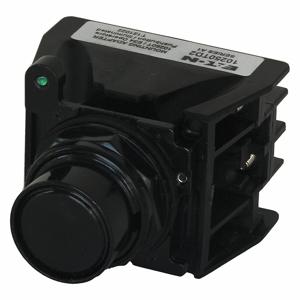 EATON E34EX707B-GR1 Hazardous Location Push Button With Contacts, Black, 30 mm Size, 2 NO/2 NC | CJ2KLQ 31HK64