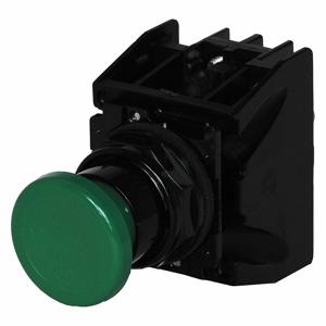 EATON E34EX710G Drucktaster für Gefahrenbereiche mit Kontakten, grün, 30 mm Größe, 1 NC/1 NO, tastend | CJ2KLU 31HK87