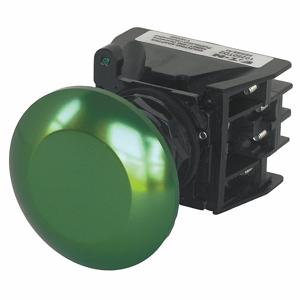 EATON E34EX712G Drucktaster für Gefahrenbereiche mit Kontakten, grün, 30 mm Größe, 1 NC/1 NO, tastend | CJ2KLT 31HK99