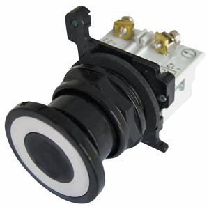 EATON E34GFBC1-3X Nicht beleuchteter Drucktaster, 30 mm Größe, Schwarz, 2 Öffner, 40 mm Pilzkopf | CJ2XHR 39R323