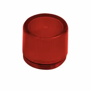 EATON E34V2 E34 Pushbutton Lens, E34, Illuminated Pushbutton Lens, Red Actuator, Plastic | BJ2YJW