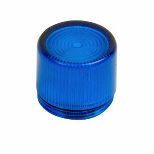 EATON E34V6 E34 Pushbutton Lens, E34, Illuminated Pushbutton Lens, Blue Actuator, Plastic | BJ2YKC