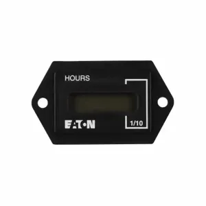 EATON E42DI2448230R Elapsed Time Meter, Hour, Range: 0-99, 999.9 Hours, 48???150 Vdc/100???230 Vac | BJ2YYF