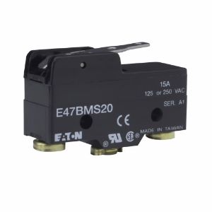 EATON E47BMS20 E47 Precision Limit Switch, Basic, St And ard Lever, Mineral Filled Phenolic Enclosure | BJ2ZBP