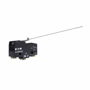 EATON E47BMS23 Precision Limit Switch, E47, Integral Leaf, Screw Terminals, 15A At 250 Vac, 6A At 30 Vdc | BJ2ZBL