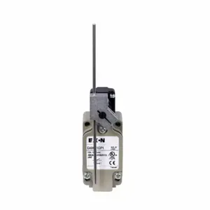 EATON E49M11DP1 Assembled Limit Switch, E49, Rod Levercrew Terminals, 10A At 250 Vac, 1.5A At 24 Vdc | BJ2ZFL