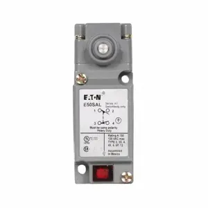 EATON E50ALS1 E50 Nema Heavy Duty Plug-In Limit Switch, Assembly, Screw Terminals, 10A At 12 Vac | BJ2ZJP