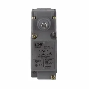 EATON E50BS2 E50 Nema Heavy Duty Plug-In Limit Switch, Within 0.003, Screw Terminals, 10A At 240 Vac | BJ2ZTW 49A983