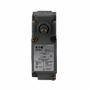 EATON E50AS3 E50 Nema Heavy Duty Plug-In Limit Switch, Assembly, Screw Terminals, 10A At 240 Vac | BJ2ZPB 49A927