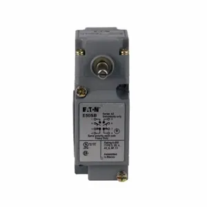 EATON E50BR1P9 E50 Nema Heavy Duty Plug-In Limit Switch, Assembly, Mini, 10A At 240 Vac, 1A At 250 Vdc | BJ2ZTG