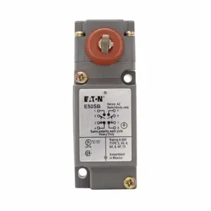 EATON E50BS39Y1 E50 Nema Heavy Duty Plug-In Limit Switch, Screw Terminals, 10A At 240 Vac, 1A At 250 Vdc | BJ2ZTN