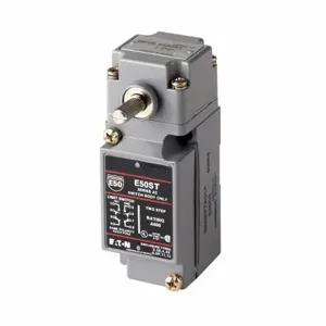 EATON E50DD1 E50 Nema Heavy Duty Plug-In Limit Switch, Limit Switch Head, Die Cast Zinc, Nema 1, 3, 3S | BJ2ZTY