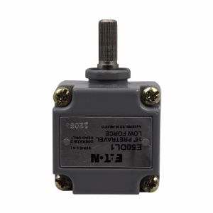 EATON E50DH1 E50 Nema Heavy Duty Plug-In Limit Switch, Side Maintained Pushbutton, Die Cast Zinc | BJ2ZUR 49C025