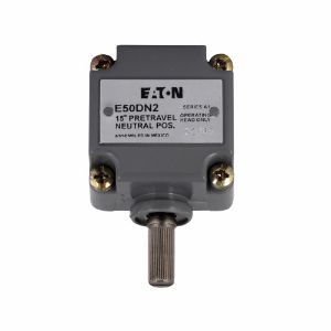 EATON E50DN2 E50 Nema Heavy Duty Plug-In Limit Switch, Limit Switch Head, Die Cast Zinc, Nema 1, 3, 3S | BJ2ZUQ