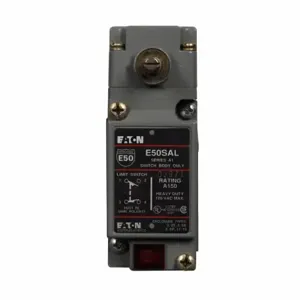 EATON E50SAL E50 Nema Heavy Duty Plug-In Limit Switch, 10A At 12 Vac, 1A At 125 Vdc, 1No-1Nc | BJ3ABW 49A974