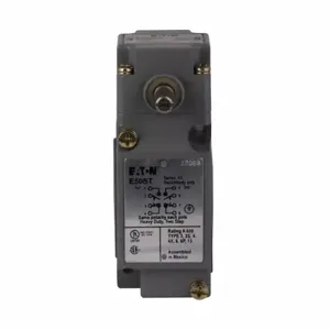 EATON E50TD1S E50 Heavy Duty Plug-In Limit Switch, Two Step, Die Cast Zinc Enclosure, 10A Max Ac | BJ3ACZ