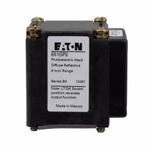 EATON E51DP22 E51, Limit Switch Style, Modular Inductive Photoelectric Sensor Head | BJ3AKP