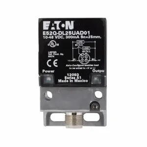 EATON E52Q-DL25UAD01 E52 Inductive Proximity Sensor, Inductive Proximity Cube Sensor, E52, 25 Mm Range | BJ3BDT