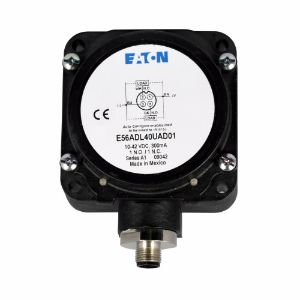 EATON E56ADL50UAD01 Inductive Proximity Sensor, E56, 2 In Range, Straight, Unshielded, Power | BJ3BKV