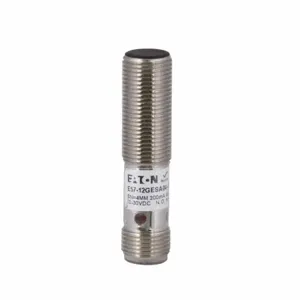 EATON E57-12GESA04-CDB Short Body Inductive Proximity Sensor, E57, Micro-Style, Straight, Shielded, Output On | BJ3BQD