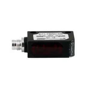 EATON E71-TBRN-M8 Photoelectric Sensor, E71, Through Beam, 19 Ft Range, Forward Viewing, Output | BJ3ENK