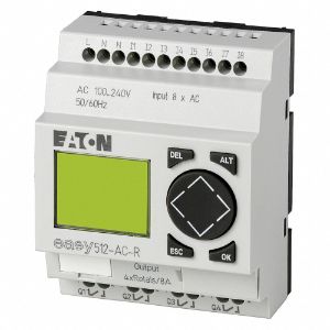 EATON EASY-E4-AC-12RC1 Erweiterungsmodul, 8 Eingänge, 4 Ausgänge, 100 bis 240 VAC | CF2HDY 55PK33