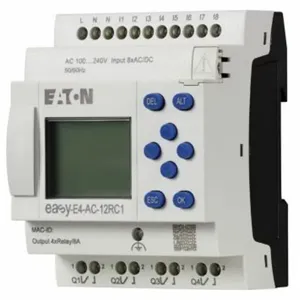 EATON EASY-E4-AC-12RC1 Extension Module, 8 Inputs, 4 Outputs, 100 to 240VAC | CF2HDY 55PK33