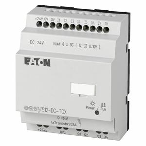 EATON EASY-E4-DC-12TCX1 Erweiterungsmodul, 24 V AC/DC, 4 digitale/4 digitale oder analoge Eingänge, Transistor | CJ2DJA 55PK36