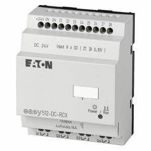 EATON EASY-E4-UC-12RCX1 Extension Module, 12/24V DC/24V AC, 8 AA, 4 Digital or Analog/4 Digital Inputs | CJ2DHZ 55PK38