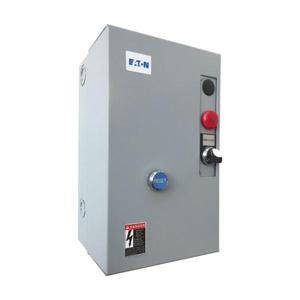 EATON ECL04C1H2A Magnetically Held Lighting Contactor, 30 A, 277 V/60 Hz, 30 A, Nema 1, Painted Steel | BJ3KAW