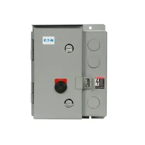 EATON ECN0118A3A Nema Freedom Line Enclosed Control, Non-Reversing Contactor, Three-Pole, Three-Phase | BJ3KJC