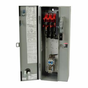 EATON ECN1601AAA-R63/C Non-Reversing Combination Starter, 110 VAC at 50 Hz, 120 VAC at 60 Hz, V Coil, 3 Pole | BJ3NMP