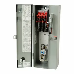 EATON ECN1612AAA-R63/D Non-Reversing Combination Starter, 120 VAC at 60 Hz, V Coil, 3 Poles | BJ3NWG