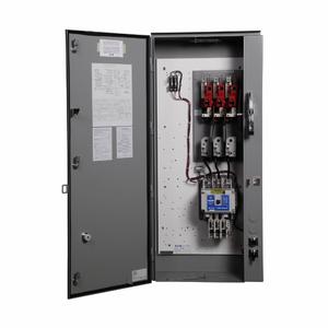 EATON ECN5452AAL-P6R63/G Fusible Disconnect Pump Panel, 110/120 VAC, V Coil, NEMA 3R Enclosure | BJ3RWB