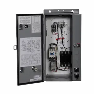 EATON ECP5412CAC-R63/B Combination Fusible Disconnect Irrigation Pump Panel, 440/460 VAC, V Coil | BJ3TDH