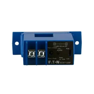 EATON ECS712SP Currentwatch Ecs7 Current Switch, Led Indicator, Screw Terminals, 0.3A At 135 Vac/Dc | BJ3TFY