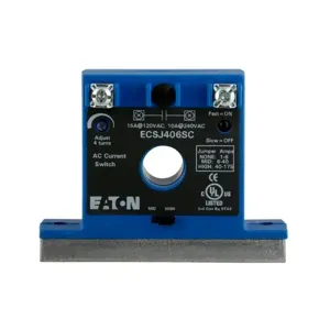 EATON ECSJ406SC Currentwatch Current Switch, Ul94 V0 Flammability Rated Plastic Enclosure | BJ3VUW